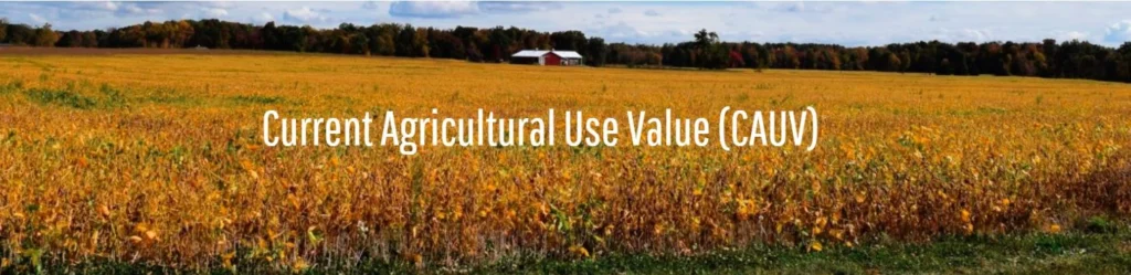 Franklin County CAUV — Current Agricultural Use Value